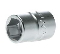 Teng 24mm 1.9cm Drive Esagonale Presa Standard Lunghezza Raso Finire TENM340524