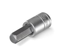 Teng M121505c - Bussola a bocca esagonale da 5 mm per avvitatore, attacco quadro da 1/2"