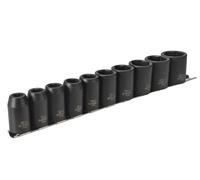 Teng Metrico 1.3cm Drive Chiave a Bussola Set 10 Pezzi Singolo Esagonale TEN9121