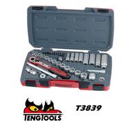 TENG Strumenti 39pc 1cm Drive Regolare & Profondo Presa Bit Estensione &