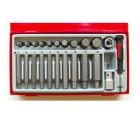 Teng - Set Punte dinamometriche TTHEX23, 23 pezzi