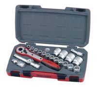 Teng T1221 - Set di chiavi a bussola, 12,7 mm (21 pezzi)