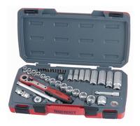 Teng T3839 - Set di chiavi a bussola, attacco 9,5 mm, 39 pezzi