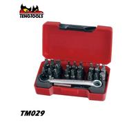 Teng Tools TM029 29 Pezzi Set Punte ( Ph Pz Tpx Tx Rob Pezzi) Cricchetto E