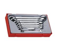 Teng TT6508R Metrico Cricchetto Chiave Combinata Set, 8 Pezzi TENTT6508R