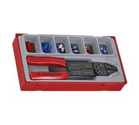 Teng TTCP121 - Set pinza a crimpare, 121 pezzi