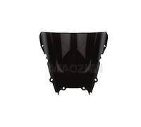 Tengchang Moto Protezione dello Schermo del Parabrezza Adatto per Yamaha YZF R6 1998 1999 2000 2001 2002 (Nero)
