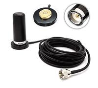 TengKo NMO Antenna a doppia banda ad alte prestazioni per auto mobile UHF VHF 400-470 136-174MHZ e base magnetica per dispositivi mobili PL259 connettore per Yaesu Kenwood Vertex Icom Mobile Radios