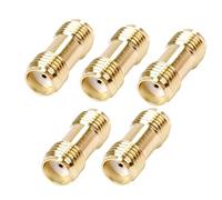 TengKo SMA Femmina a SMA Femmina Connettore RF Coassiale Adattatore Placcatura oro Adattatore per Wi-Fi Ripetitori Antenna Segnale Radio Cavo di Prolunga (5 Pack)