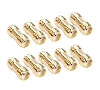 TengKo SMA Femmina a SMA Femmina Connettore RF Coassiale Adattatore Placcatura oro Adattatore per Wi-Fi Ripetitori Antenna Segnale Radio Cavo di Prolunga (10 Pack)