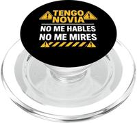 Tengo Novia Latina Toxica No Me Hables Chula Mujer Mexicana PopSockets PopGrip per MagSafe