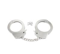 TengRiah Manette e chiavi in metallo unisex a forma di croce in acciaio inossidabile, polsini alla caviglia accessorio per feste bomboniere finto gioco oggetti di scena forniture per feste, Metallo