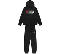 TENGSHID Tuta uomo e tuta donna da ricamo, tuta casual a due pezzi per la stagione autunnale e invernale, adatta a tutti i giorni, al lavoro e allo sport. (black-D,XL)