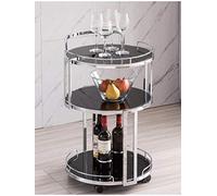 Tengtengshangpu Carrello Di Servizio Mobile - Cucina e Bar, Contenitore Mobiler Bevande, Tè e Cibo, Carrello Multiuso Versatiler Casa, Hotel Ed Eventi