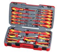 Tengtools TV18N - Set di pinze e cacciaviti isolati 18 pezzi