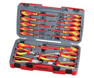 Tengtools TV18N - Set di pinze e cacciaviti isolati 18 pezzi