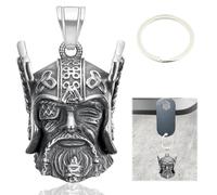 TENGWA Campanello Guardiano Accessori Moto Odino 3 * 3 * 4cm Portachiavi Auto Portafortuna Keychain Buona Fortuna Accessori per Il Ciclismo per Motociclisti e Ciclisti