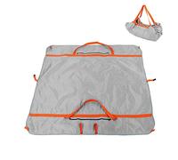TengXiCLP Borsa multifunzione impermeabile per il viaggio, coperta da picnic pieghevole e tappetino da campeggio, grande stuoia da spiaggia in tessuto Oxford con borsa di trasporto per uso (Grigio)
