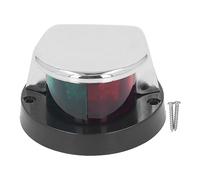 TengXiCLP Luce di navigazione a LED per prua, luce per barca bicolore rossa e verde, luce di navigazione marina IP66 impermeabile a CC 12 V 6 W con copertura in acciaio inox per yacht, barch