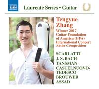 Tengyue Zhang Tengyue Zhang: Scarlatti/J.S. Bach/Tansman/Castelnuovo-Tedesc (CD)