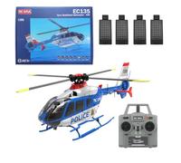 TENIREALX RC ERA C123 RC Elicottero per adulti, 2.4G 1/36 Scala 6CH Telecomando Aircraft Militare con Giroscopio a 6 assi e 6G/3D Flips, Altitude Hold/Posizionamento del flusso ottico - RTF