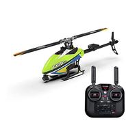 TENIREALX YUXIANG F180V2 RC Elicottero 2.4GHz 6CH Direct Drive Dual Brushless 6-Axis Gyro Remote Control Elicottero 3D/6G Stunt Flying Modi di volo Display LCD RTF giocattolo per adulti