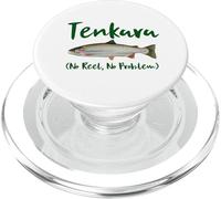 Tenkara No Reel non è un problema Pesca a mosca Trota Kebari PopSockets PopGrip per MagSafe