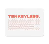 TenkeyLess Mechanical Keyboard Keycaps Geek Techy Mech Computer Compact - Set da tavola grande 39,5 x 28,5 cm