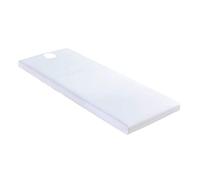 Tenlacum Soft Beauty - Copritavolo da massaggio con angoli elasticizzati, con foro per il respiro, colore: Bianco
