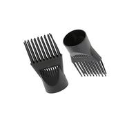 Tenlacum Universale Parrucchiere Salone Asciugacapelli Diffusore Colpo Pettine Attacco Capelli Styling Ugello Strumento Doppia Presa 2 Pz