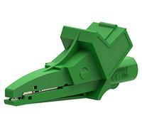 Tenma 76-1558 - Clip a coccodrillo, 20 A, 4 mm, colore: Verde