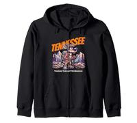 Tennessee, Hiking, Mountains, Camping Felpa con Cappuccio