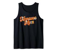 Tennessee Mom Vintage Patchwork State Design Canotta