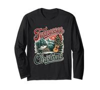 Tennessee Natale nostalgico Scena Invernale Maglia a Manica