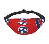 Tennessee State Flag Boys grande marsupio da viaggio a tracolla, adatto per praticare sport, corsa, ciclismo, viaggi, pesca