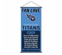 Tennessee Titans Man Cave Fan Banner Wall Door Scroll
