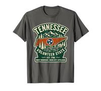 Tennessee Volunteer State Smoky Mountains, Appalachian Maglietta