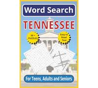 Tennessee Word Search: Celebrate the Volunteer State - 6 x 9, 110-Pages | Easy-to-Read Text | 50+ Themed Puzzles for Teens, Adults & Seniors