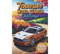 Tennessee Word Search Challenge: 1800 Words. 120 Puzzles with Solutions. State Related Fun Facts and Quotes added to each Page. Suitable for Youth and Adults. Great Gift for Friends and Family.