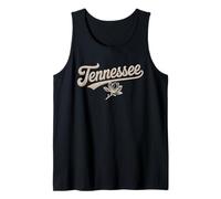 Tennessee Yarn Script Look Floral Southern Women And Kids Canotta