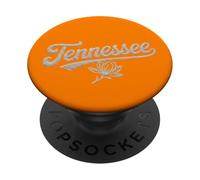 Tennessee Yarn Script look Floral Southern Women and Kids PopSockets PopGrip Adesivo
