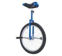 TENNIEX Monociclo da 50,8 cm, regolabile in altezza, monociclo con cuscinetto silenzioso, per adulti e bambini, ciclismo, equilibrio, blu