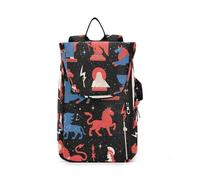 Tennis Badminton Racchetta Borse Water ResistantIndependence Day Blu Bianco Rosso Sport Pickleball Badminton Bag per gli Uomini Donne Tennis Sport bolso de