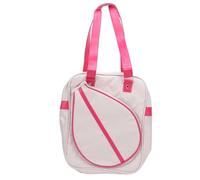 Tennis Bag, Badminton Shoulder Bag Dry Wet Separation Water Nylon Large Capacity Badminton Racket Bag with Laptop Compartment Blue Stylish Functional for All Your Needs (White)