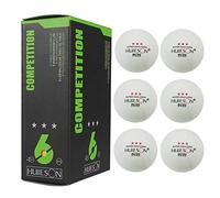 Tennis da tavolo 3 Star - Confezione da 6 palline da pong, palline da Pong 3 Star Sports | Dimensioni e peso ufficiali, Palline da tennis da tavolo, Palline per sport indoor, Palline per sport