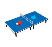 Tennis da tavolo - tavolo blu portatile di medie dimensioni con accessori