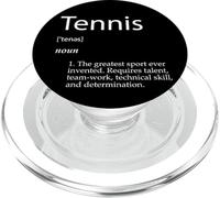 Tennis Definizione Racchetta Palla Sport Singles Doppio Tennis PopSockets PopGrip per MagSafe