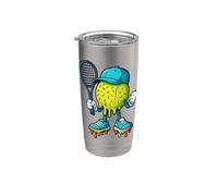 Tennis Drip per ragazzi Ice Cream Feel The Drip Top Spin Tennis Bicchiere termico in acciaio inox doppia parete