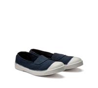 Bensimon Tennis Elastique Femme, Scarpe da Ginnastica Basse Donna, Blu (Marine), 37 EU