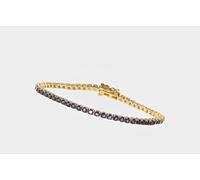 Tennis in argento 925 giallo mm 2,5 lunghezza 16 cm blu